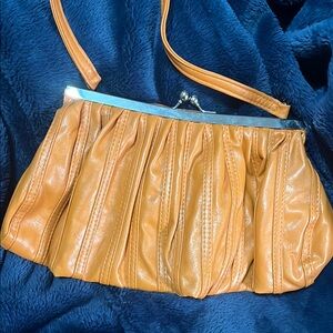 Elegant Tan Clutch Bag